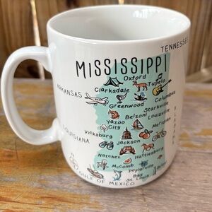 222 Fifth My Place Mississippi Jumbo Mug 24oz